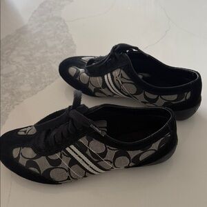 Coach Black and Gray Women's Sneakers